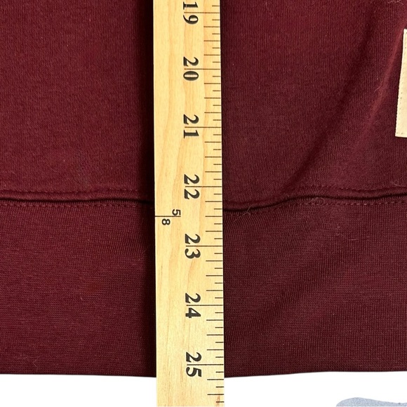 WEWOREWHAT Women’s Sweatshirt, Burgundy, New W/Tags Size Medium. Nice! - Picture 4 of 13